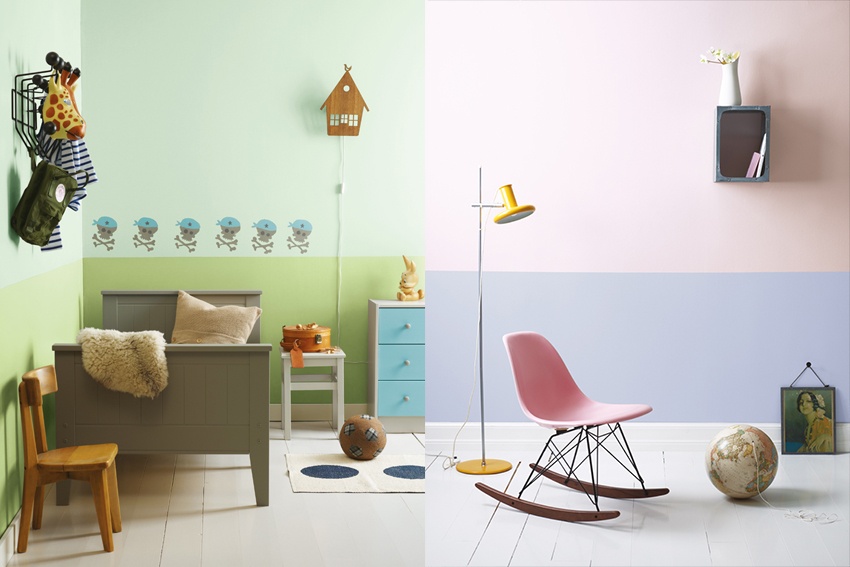 Đem màu sắc vào không gian sống