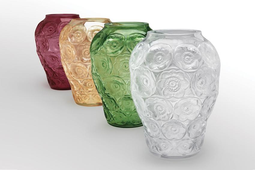 Anémonne – Tinh khiết hoa hải quỳ trên pha lê Lalique