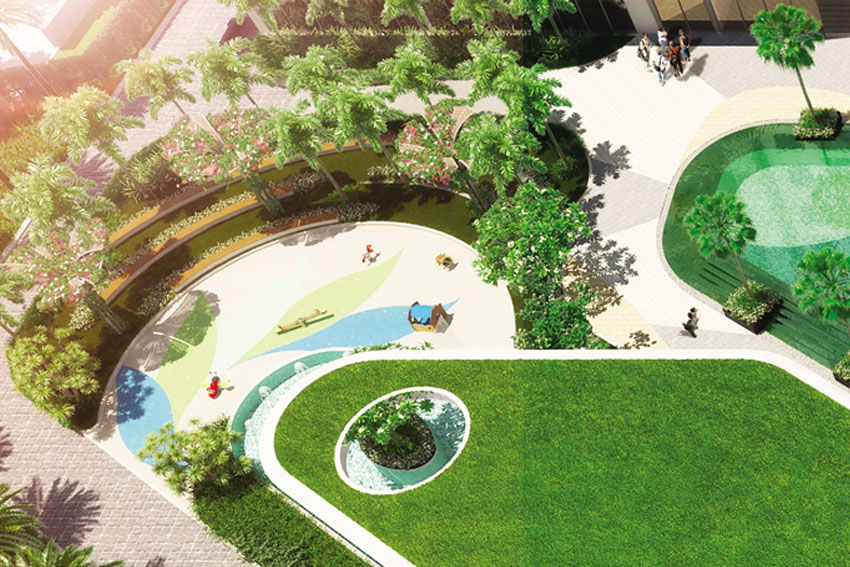 Dự án Jamila Khang Điền với thiết kế cảnh quan từ hình tượng hoa thiên điểu