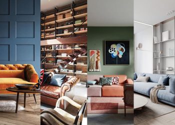 Không gian phòng khách ấn tượng với tâm điểm sofa
