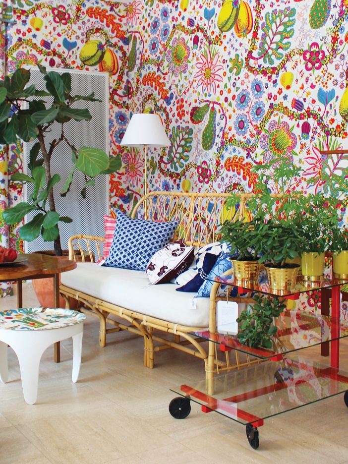 Không gian nội thất theo phong cách thiết kế của Josef Frank