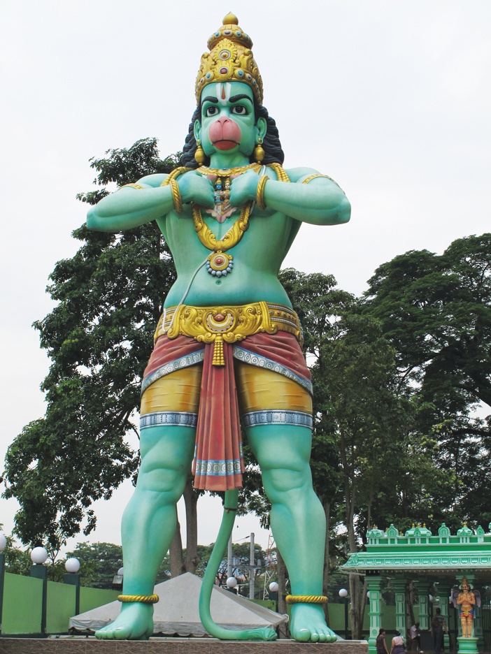 Tượng Hanuman tại khu du lịch Động Batu (Malaysia) cao 15m