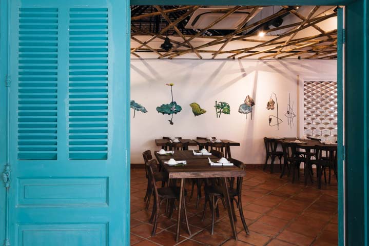 Không gian mới của Hum Vegetarian – Bình dị như hơi thở