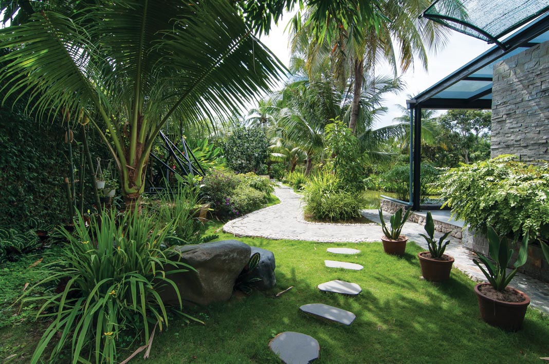 Nhà nghỉ trên hồ