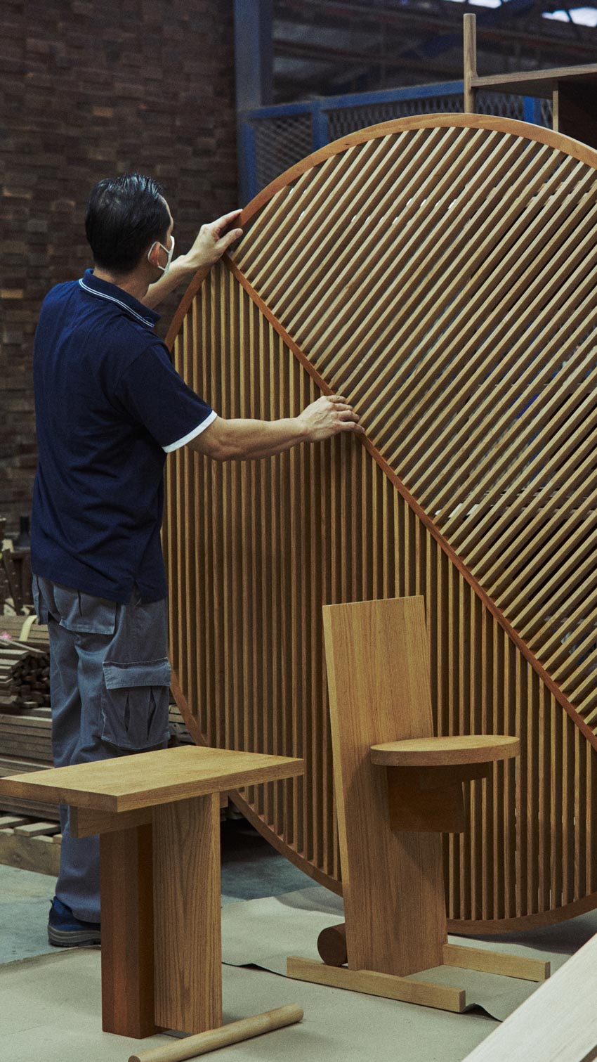 Nhà thiết kế Nathan Yong ra mắt bộ sưu tập Lifecycles được tạo ra từ các loại gỗ cứng Mỹ - 4