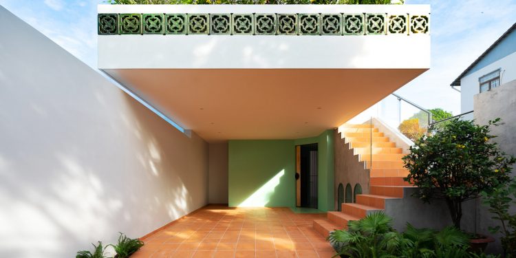 Yếu tố truyền cảm hứng thiết kế cho ngôi nhà trên triền dốc