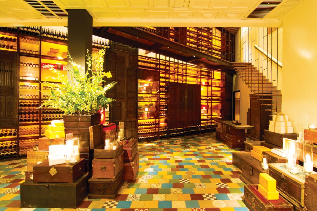 Những chiếc rương ở W Gourmet