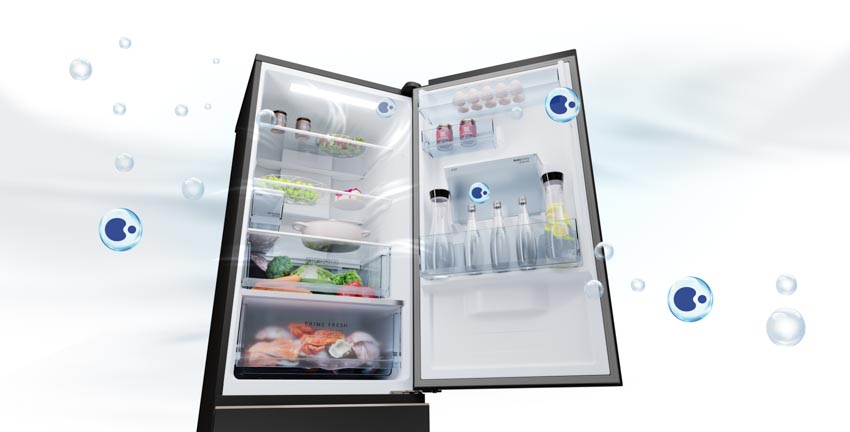 Panasonic ra mắt dòng tủ lạnh hai cánh ngăn đá dưới tích hợp công nghệ nanoe™ X siêu sạch khuẩn - 2