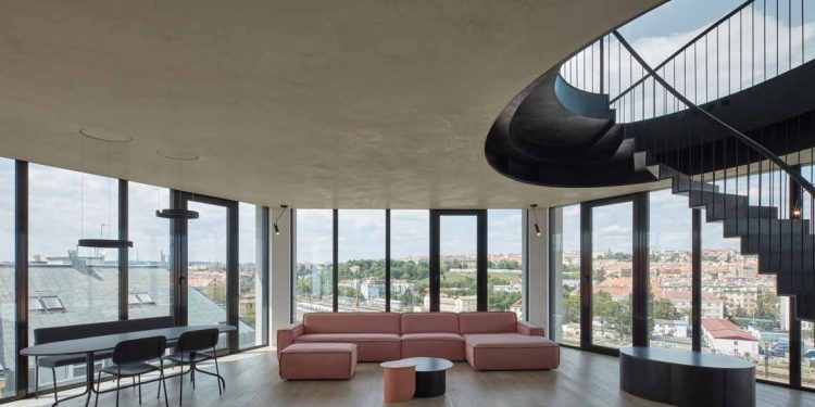 Penthouse in Prague: Ánh sáng đô thị - 11