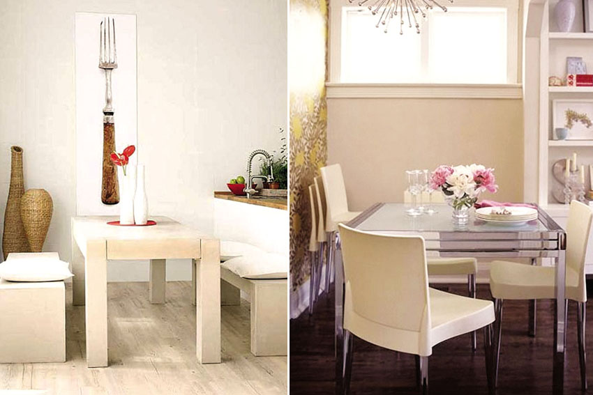 Giải pháp cho phòng ăn có diện tích nhỏ