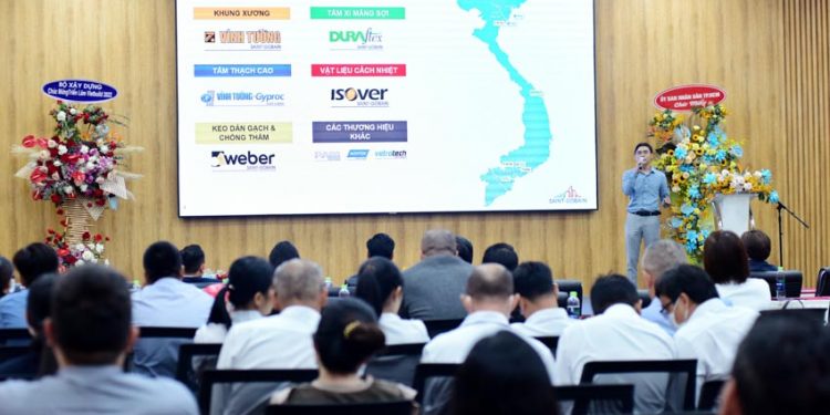 Saint-Gobain Việt Nam chia sẻ giải pháp Vữa tô gốc thạch cao tại Hội thảo chuyên ngành 'Các giải pháp đột phá trong xây dựng' - 1