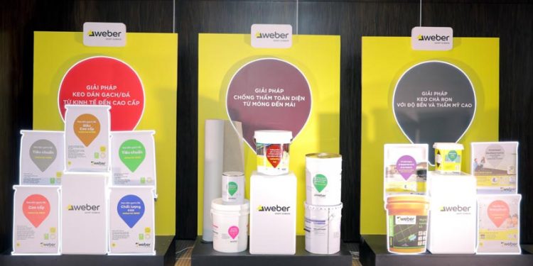Weber mở rộng dải sản phẩm chống thấm toàn diện từ móng đến mái