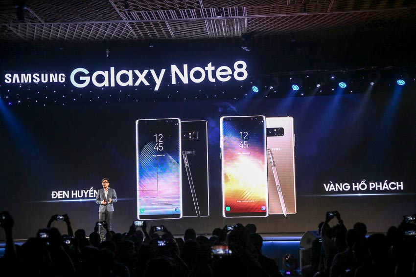 Samsung Galaxy Note8 chính thức ra mắt tại Việt Nam