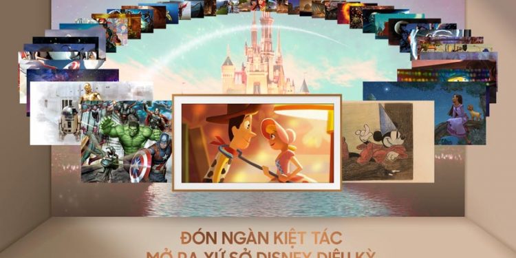 Samsung kỷ niệm 100 năm thành lập Disney với The Frame phiên bản đặc biệt - 1