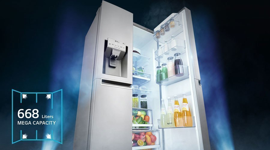 Tủ lạnh Side-by-Side LG GR-P247JS