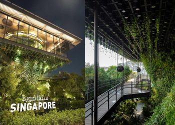 Gian hàng Singapore tại Expo 2020 Dubai để giới thiệu tầm nhìn Xanh về Thành phố trong thiên nhiên