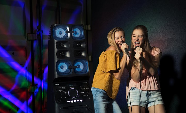 Sony giới thiệu hệ thống âm thanh MHC-V90DW