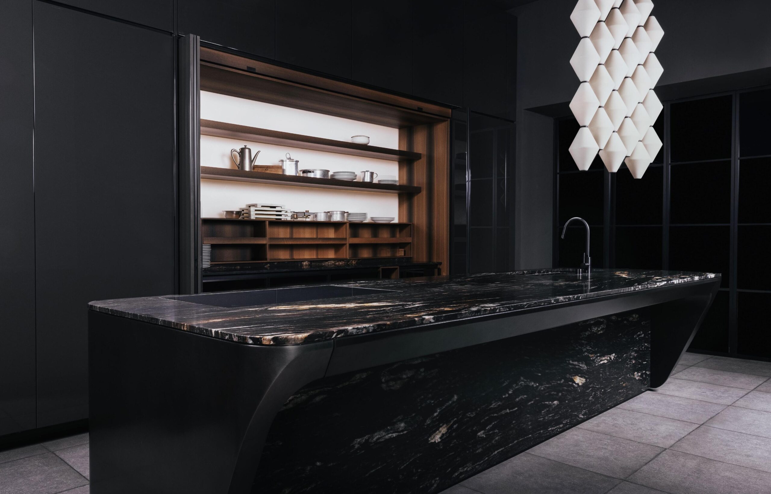 Đảo bếp Cove của Boffi thiết kế Zaha Hadid Design