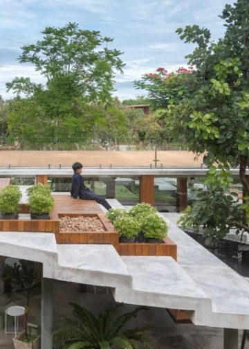 The Pomelo Amphawa Cafe- Những khối hình học lơ lửng giữa thiên nhiên - 7