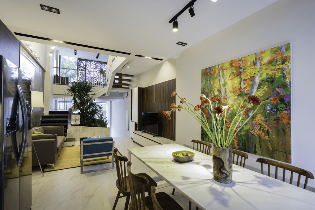Một thiết kế nhà phố thực dụng