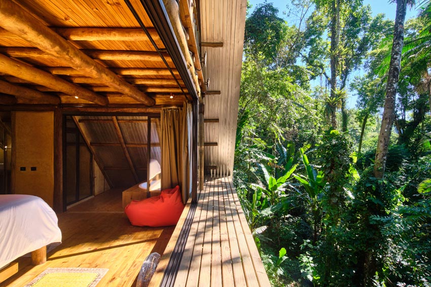 Thiết kế ngôi nhà gỗ lấy cảm hứng từ một tư thế yoga - 9