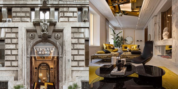 Tham quan cửa hiệu Versace Home ở Milan