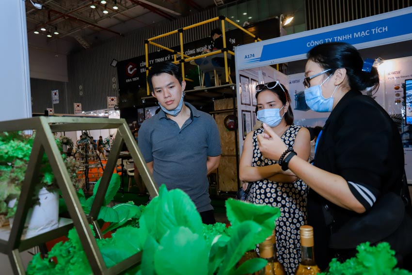 Khu trưng bày 'Không gian xanh, cảnh quan xanh' tại Viet Nam Expo 2022 - 1