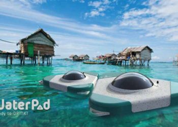Waterpod - thiết bị chưng cất nước uống từ nước biển