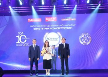 Aconcept nhận danh hiệu sản phẩm - dịch vụ Tin dùng Việt Nam 2022 - 2