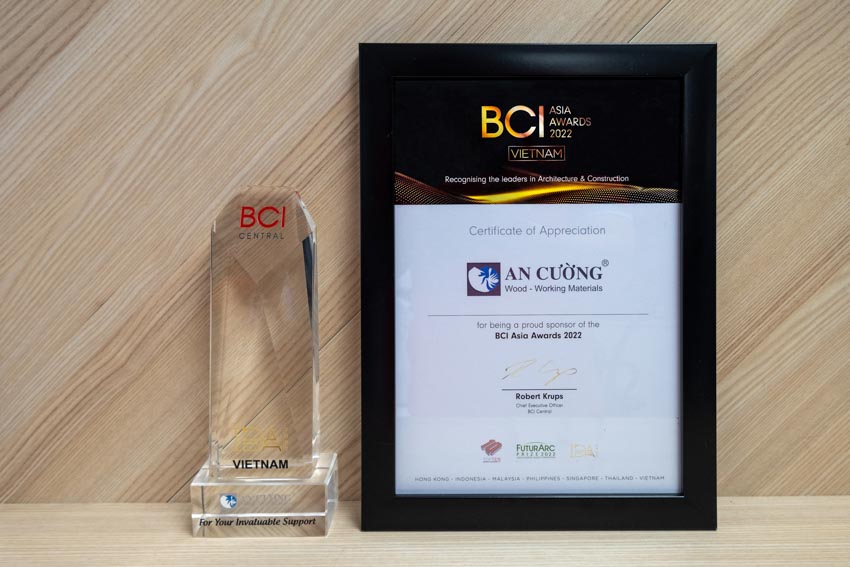 Gỗ An Cường đồng hành cùng BCI Asia Awards vinh danh những doanh nghiệp nổi bật trong ngành kiến trúc-nội thất và xây dựng - 6
