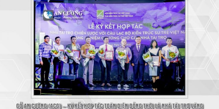 Gỗ An Cường ký kết hợp tác toàn diện và là nhà tài trợ vàng Lễ ra mắt Ban điều hành CLB KTS Trẻ vùng Nam Trung bộ và Tây Nguyên - 12
