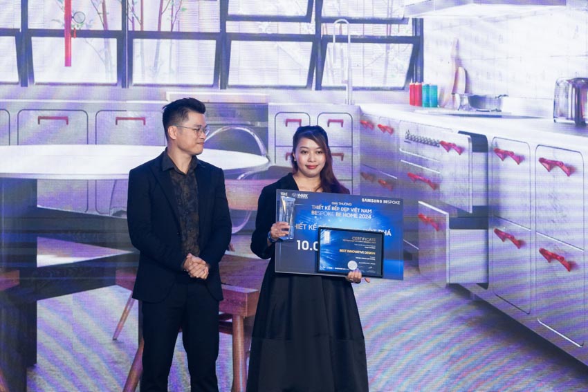 Samsung vinh danh các tác phẩm chiến thắng Giải Thưởng Thiết Kế Bếp Đẹp Việt Nam - Bespoke Be Home 2024 - 8