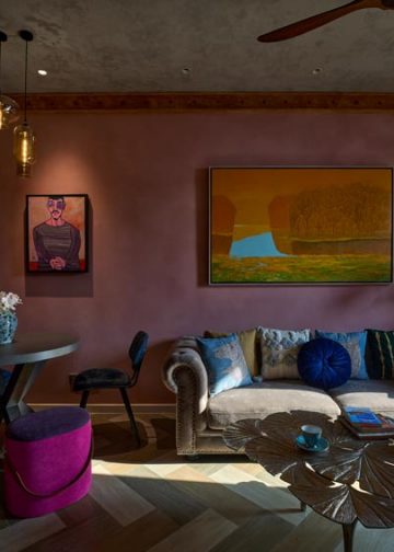 Căn hộ ‘Hạt tiêu’ – Khi những mảng màu nhảy múa
