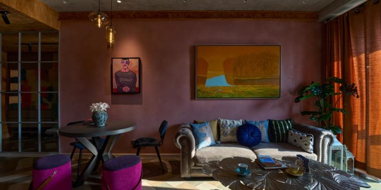 Căn hộ ‘Hạt tiêu’ – Khi những mảng màu nhảy múa