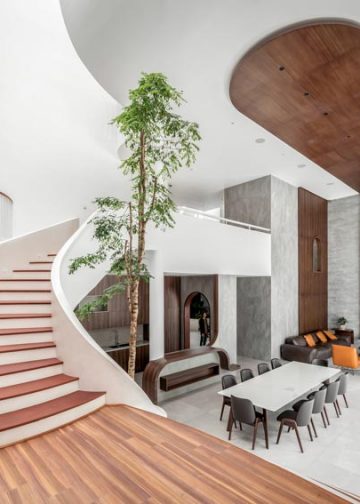 Cầu thang và dòng chảy cảm xúc trong Nine Villa - 24