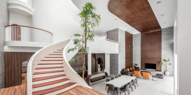 Cầu thang và dòng chảy cảm xúc trong Nine Villa - 24