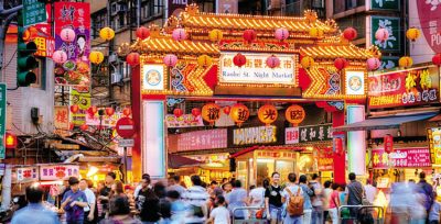 Chơi chợ đêm ở Đài Loan