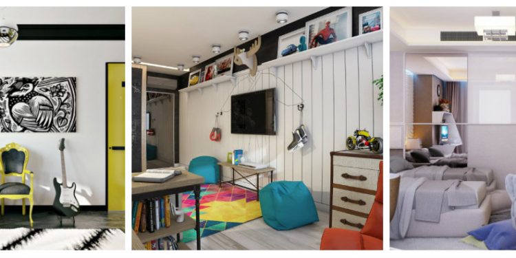 Phong cách trang trí phòng sôi nổi dành cho tuổi teen