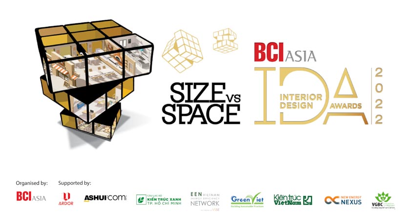 Cuộc thi BCI Asia Interior Design Awards (IDA) 2022 với chủ đề 'Kích thước và Không gian – Size vs Space' đã chính thức được khởi động