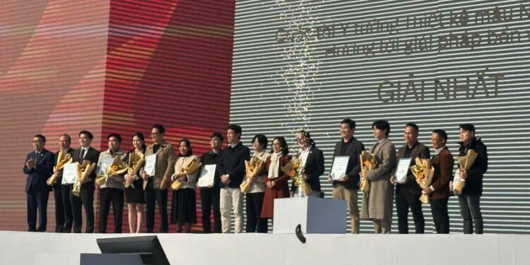 Phối cảnh các mẫu nhà ở xã hội bền vững do kiến trúc sư trẻ Việt Nam đề xuất trong cuộc thi thiết kế.