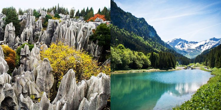 Lạc lối đến 10 thiên đường trên Trái đất