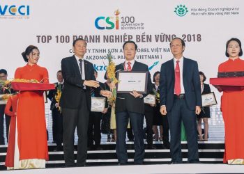 AkzoNobel VN tiếp tục vào Top 100 doanh nghiệp bền vững nhất VN