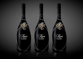 Rare Champagne ra mắt sâm-banh Rare Le Secret High Jewellery đính đá quý