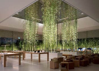 Không gian xanh độc đáo tại cửa hàng Apple ở Macau
