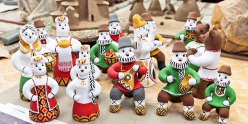 Đồ chơi đất nung đặc sắc của nước Nga - 23