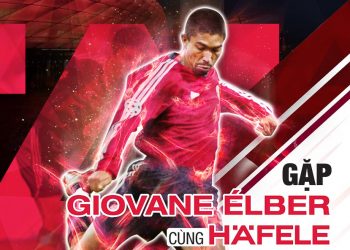 Häfele đưa huyền thoại FC Bayern Giovane Elber đến Việt Nam
