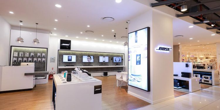 Không gian của Bose Store Lotte Hà Nội