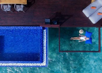 Bạn có thể ngủ trên đại dương khi ở tại resort Maldives này-1