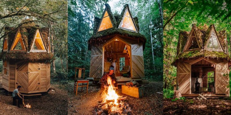 Ngôi nhà cabin đẹp hút hồn giữa thiên nhiên