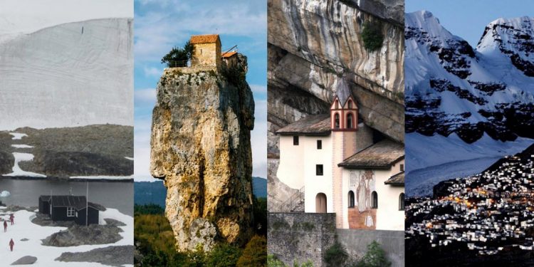 Những ngôi nhà, làng mạc lẻ loi tận cùng thế giới